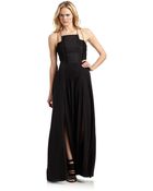 Sachin & Babi Delfina Lattice Bodice Gown - Lyst