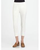 Acne Studios Cropped Pants - Lyst