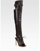Altuzarra Leather Overtheknee Boots - Lyst