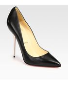 Christian Louboutin Lipsinka Leather Pumps - Lyst