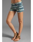 Current/Elliott The Boyfriend Short - Lyst