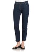 Piazza Sempione Cropped Jeans - Lyst