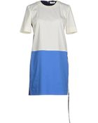 Vionnet Short Dress - Lyst