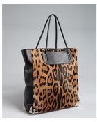 Alexander Wang Leopard Print Calf Hair Prisma Tote - Lyst