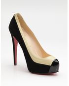 Christian Louboutin Mago Mixed Media Pumps - Lyst