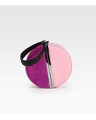 Diane von Furstenberg Colorblock Circle Clutch - Lyst