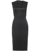 Givenchy Draped Jersey Dress - Lyst