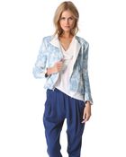 3.1 Phillip Lim Corded Floral Moto Jacket - Lyst