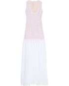 Alessandra Rich Lace Wave Gown - Lyst
