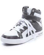 Balmain Austin High Top Sneakers - Lyst