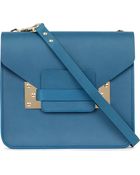 Sophie Hulme Square Envelope Cross Body Bag - Lyst