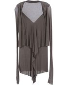Rick Owens Lilies Long Sleeve T-Shirt - Lyst