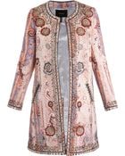 Isabel Marant Juliana Embellished Coat - Lyst