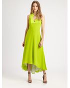 Diane von Furstenberg Starr Silk Chiffon Gown - Lyst