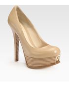 Fendi Sta Platform Pumps - Lyst