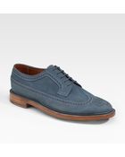 Florsheim By Duckie Brown Leather Brogues - Lyst