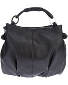Giorgio Armani Large Twisted Handle Tote - Lyst