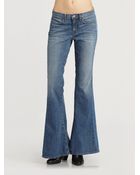J Brand Chrissy Flared Jeans - Lyst
