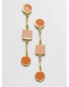 Tory Burch Clemens Drop Earrings - Lyst