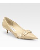 Jimmy Choo Valet Patent Leather Pumps - Lyst