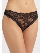 La Perla Romantica Thong - Lyst
