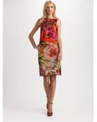 Erdem Printed Shift Dress - Lyst