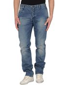 Icon Denim Trousers - Lyst