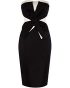 Karen Millen Beautiful Couture Satin Dress - Lyst
