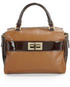 Be & D Sasha Top Handle Bag-espresso - Lyst