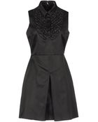 Jil Sander Navy Short Dresses - Lyst