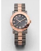Marc By Marc Jacobs Two Tone Stainless Steel Watch - Lyst