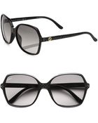 Gucci Optyl Oversized Square Sunglasses - Lyst