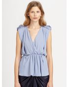 See By Chloé Waisttie Blouse - Lyst