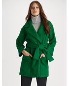 Diane von Furstenberg Harrington Wrap Jacket - Lyst