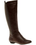 Asos Casper Knee High Boots - Lyst