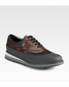 Prada Leather Sneaker - Lyst