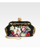 Dolce & Gabbana Miss Dea Crossstitch Clutch - Lyst