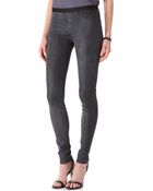 Helmut Lang Patina Stretch Leather Leggings - Lyst