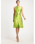 Michael Kors Silk Shantung Dress - Lyst