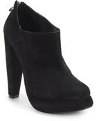 Plomo Valentina Suede Ankle Bootsblack - Lyst