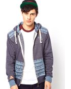 Rock Revival Zip Through Hoodie - Lyst