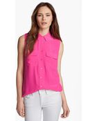 Equipment Signature Silk Shirt - Lyst