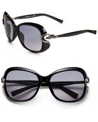 Roberto Cavalli Oversized Sunglasses - Lyst