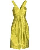 Amaya Arzuaga Kneelength Dress - Lyst