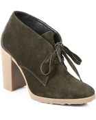 Pierre Hardy Suede Laceup Ankle Boots - Lyst