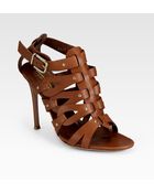 Altuzarra Strappy Leather Sandals - Lyst