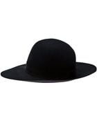 Lanvin Vault Wide Brim Hat - Lyst