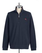 Tommy Bahama Antique Half Zip Pullover Sweater - Lyst