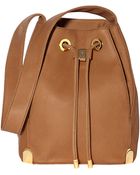 Vince Camuto Janet Leather Drawstring Tote Bag - Lyst
