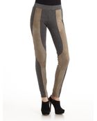 Gar-de Karluk Knit Suede Leggings - Lyst